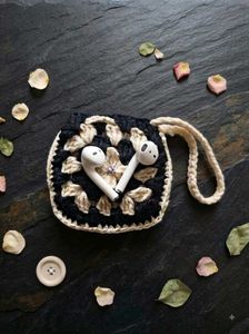 Handmade Crochet Earbud Case