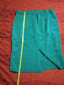 Vintage Green Skirt Suit