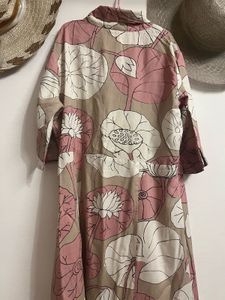 Westside Elegant Floral Print Maxi Dress
