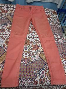 Coral Skinny Fit Jeans