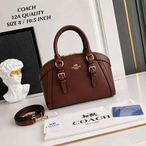 COACH*12A QUALITY HANDBAG WITH BRAND DUSTCOVER WIT