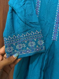 Elegant Blue Dress