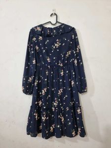Floral Print Midi Dress (Imported)