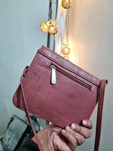 Peach Color Sling Bag. It's My Favorite
