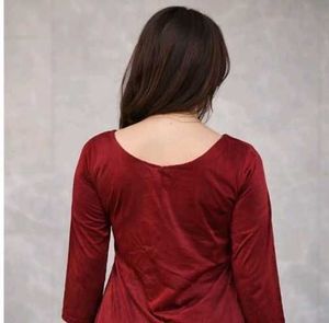 Elegant Maroon Kurta