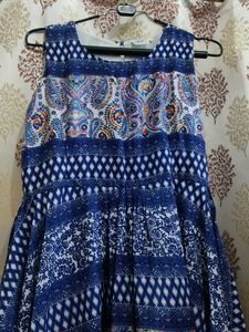 Boho Print Sleeveless Dress