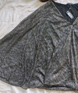 Silver Shimmer Party Top