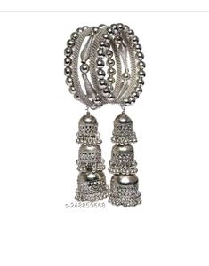 Traditional Oxidized Silver Bangles