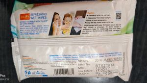 Tulips Refreshing Wet Wipes