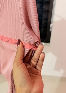 Cute Pink Long Sleeve Top