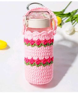 Handmade Crochet Bottle Holder