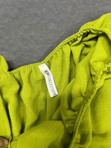 Lime Green Asymmetrical Jumpsuit
