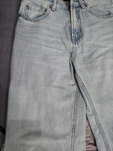 Light Wash Wide Leg Jeans