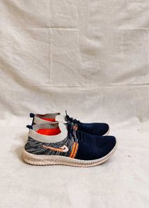Airstyle Navy Blue Lace-Up Sneakers Size 10 | Ligh