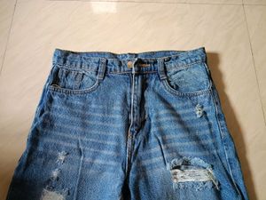 Ripped Denim Jeans