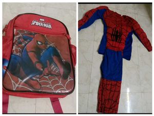 Kids Spiderman Bag & Dress Combo