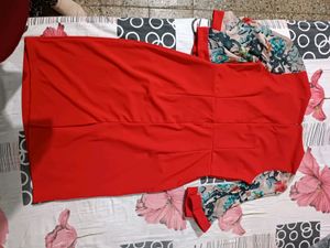 Excellent Quality Red Midi 🥰♥️♥️♥️