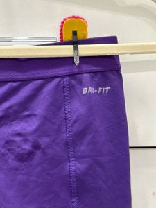Nike Pro Purple biker shorts