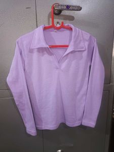 Lavender Long Sleeve Top