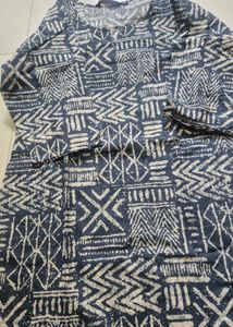 Brownverse Printed Kurta Top