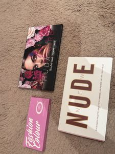 set of 3 Eyeshadow Palettes- Warm & Cool Tones