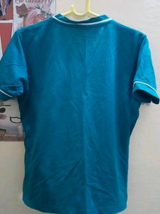 Teal V-Neck T-Shirt