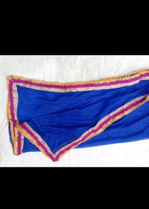 Yellow Net Ethnic Skirt with blouse dupatta