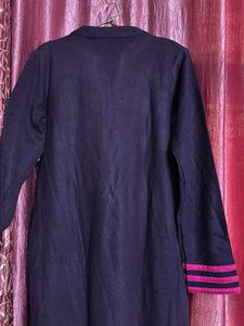 Embroidered Detail Knit Dress