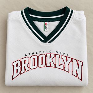 Brooklyn Athletic Dept. V-Neck Top