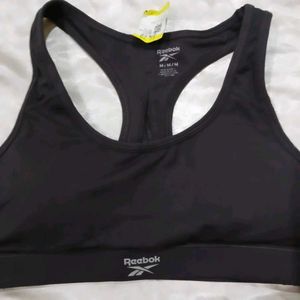 Reebok Black Sports Bra