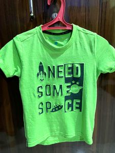Kids Pantaloons T-shirt Of 3d Printed