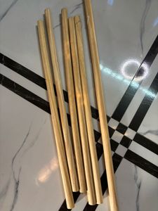 macrame making Natural Wooden Chopsticks
