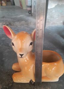Cute Deer Ceramic Planter/Figurine