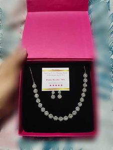 silver neck anti tarnish necklace