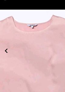 Elegant Pink Satin Top