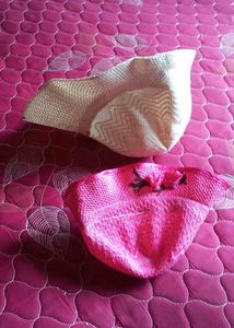 Two Stylish Hats for mom and baby girl
