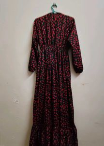 Chic Floral Print Maxi Dress
