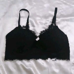 aerie Black Lace Bra
