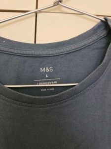 Men's Blue M&amp;S T-Shirt