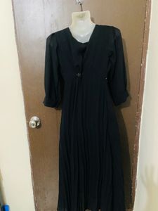 Black Embellished Maxi Dress
