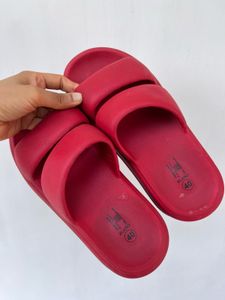 Comfortable Red Slides