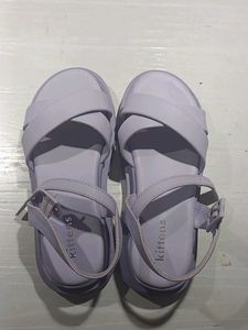 Lavender Platform Sandals