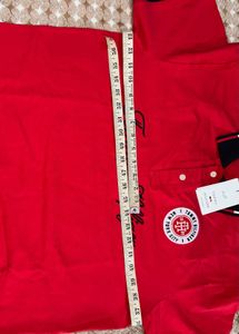 Tommy Hilfiger Red Polo Shirt