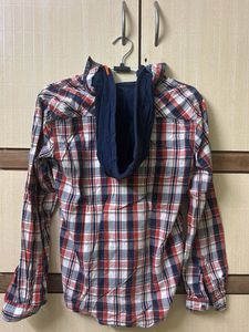 Red &amp; Blue Plaid Flannel Shirt