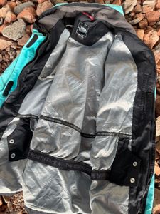 The North Face Teal &amp; Black Jacket