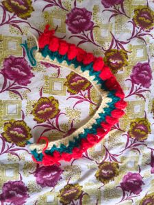 Handmade Crochet Veni add on Hair