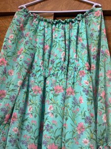 Floral 2 in 1 dress-normal and off shoulder