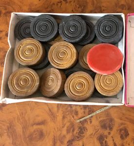 CARROM COINS WITH BOX