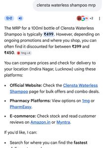 Clensta Waterless Shampoo