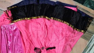 Elegant Pink Kurta Set with Black Border